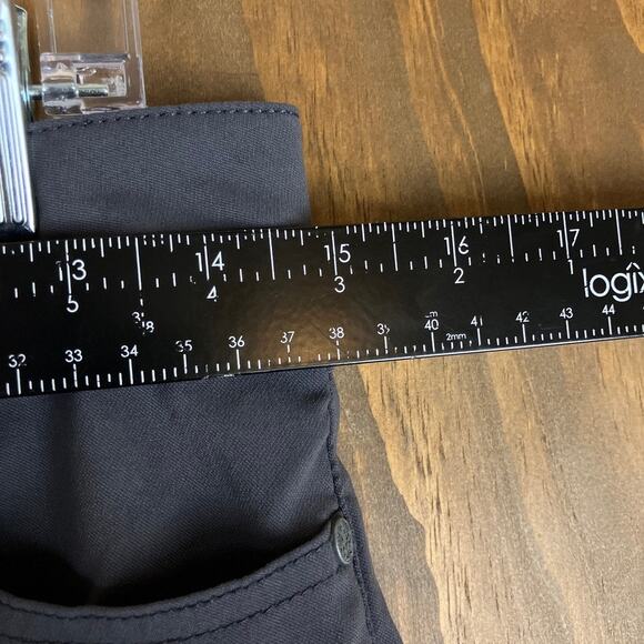 PrAna Womens Pants Gray Mid Rise Cargo Skinny Hiking Wicking Stretch 4 - Picture 6 of 11